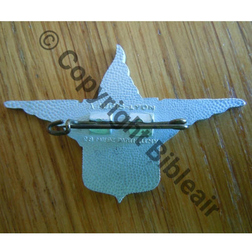 GEND  PREVOTE SECTEUR AIR No2 1939  A.AUGIS LYON ST.BARTH 2Lig 2Griffes Alu peint Dos grenu Sans No Src.eagle.88 PV2240Eur 